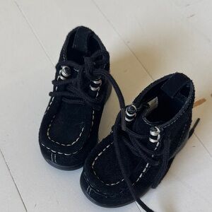 Gymboree leather Black Kids Moccasins